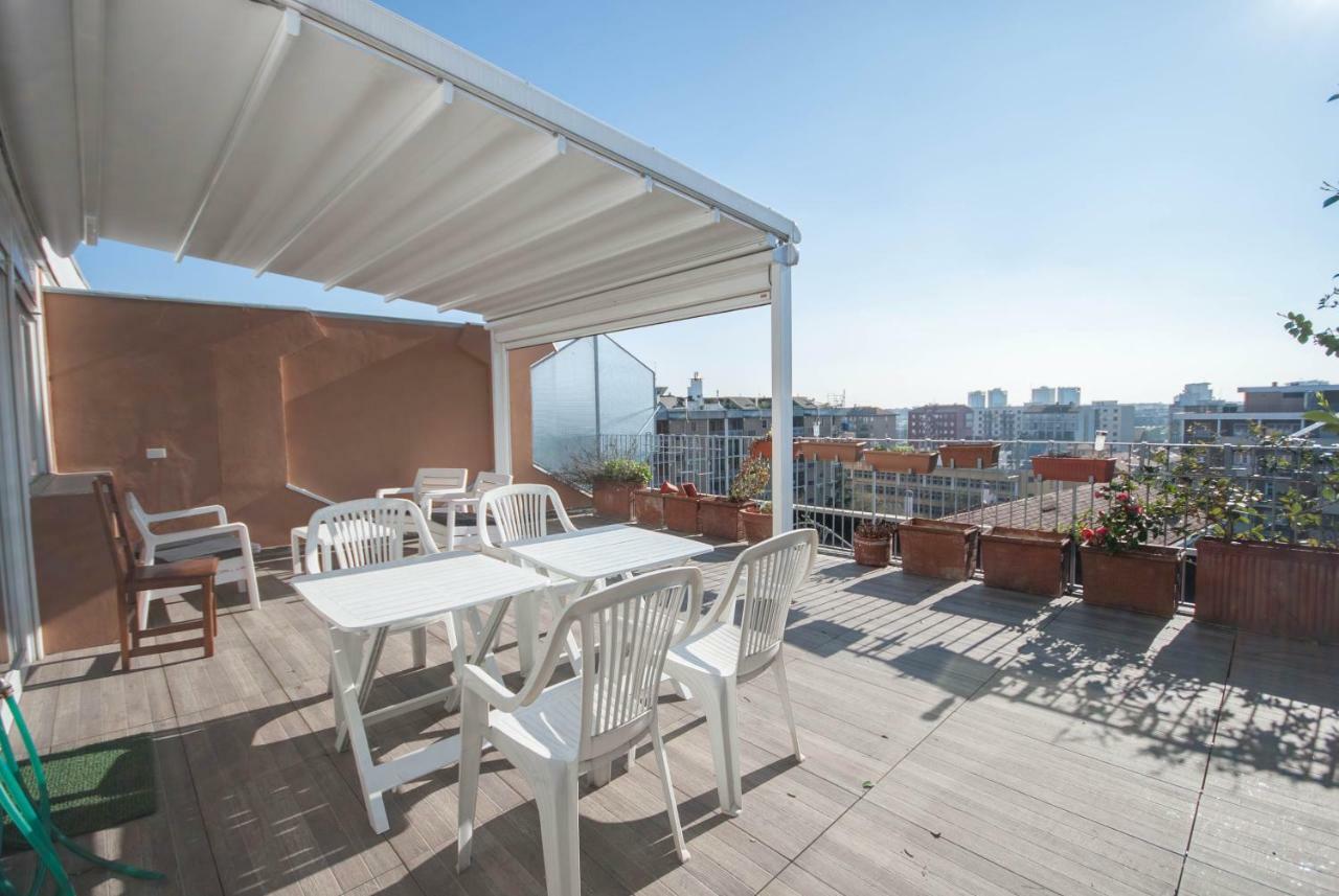 Exclusive Rooftop Apartment With Large Terrace In Solari/Tortona Milano Dış mekan fotoğraf